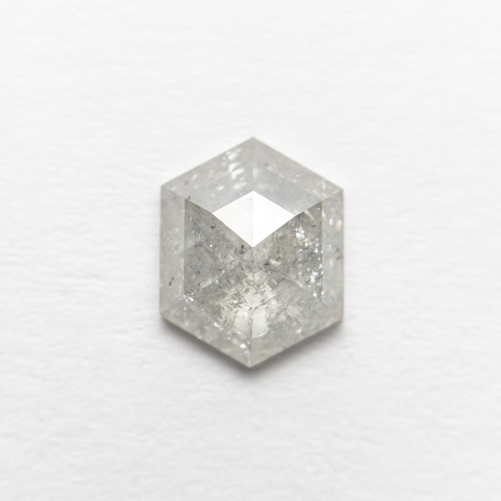 1.05ct 7.56x6.08x2.72mm Hexagon Rosecut 19619-38