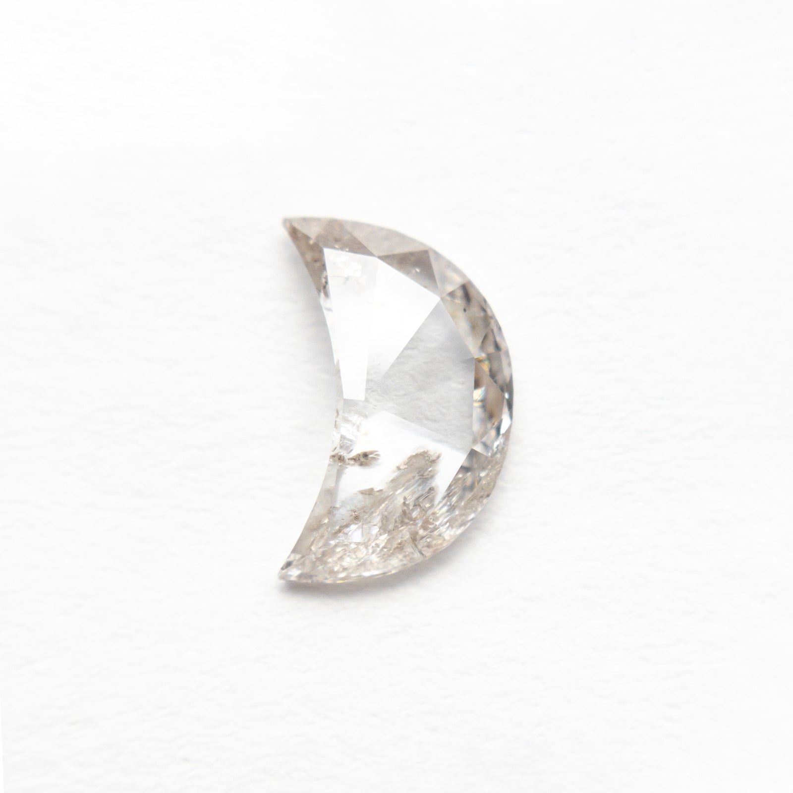 0.74ct 8.44x5.47x1.86mm Crescent Moon Rosecut 19620-06