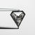 1.46ct 9.02x8.21x2.98mm Shield Rosecut 19621-09