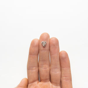 2.39ct 8.90x8.47x4.23mm Shield Rosecut 19621-43