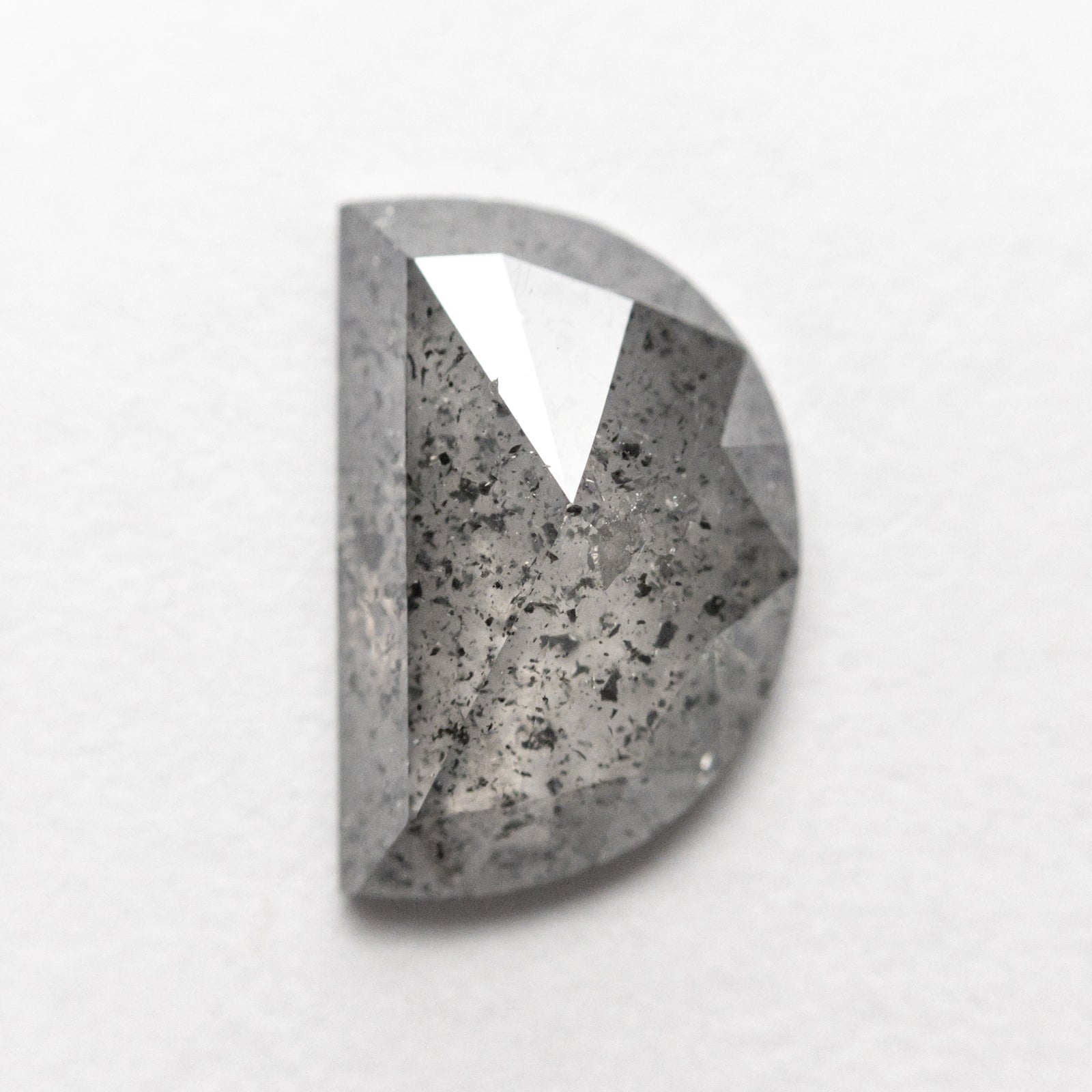 2.09ct 10.73x7.08x3.16mm Half Moon Rosecut 19622-38