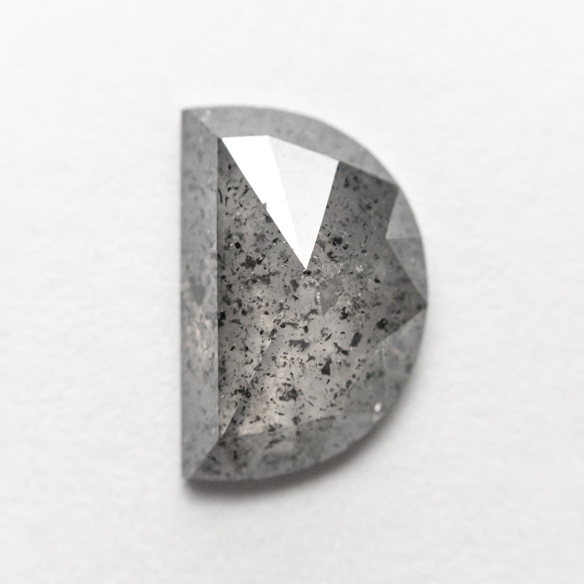 2.09ct 10.73x7.08x3.16mm Half Moon Rosecut 19622-38