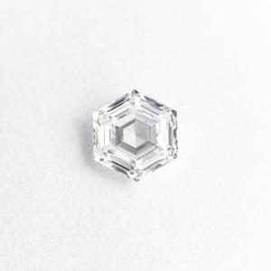 0.50ct 5.36x4.85x2.47mm SI2 E Hexagon Step Cut 🇨🇦 19644-01