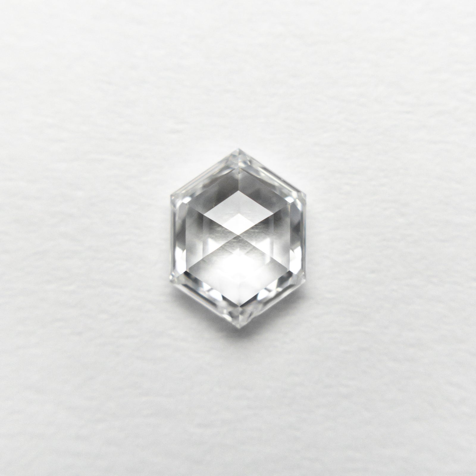 0.70ct 6.70x5.05x2.59mm VS1 D Hexagon Rosecut 19644-03