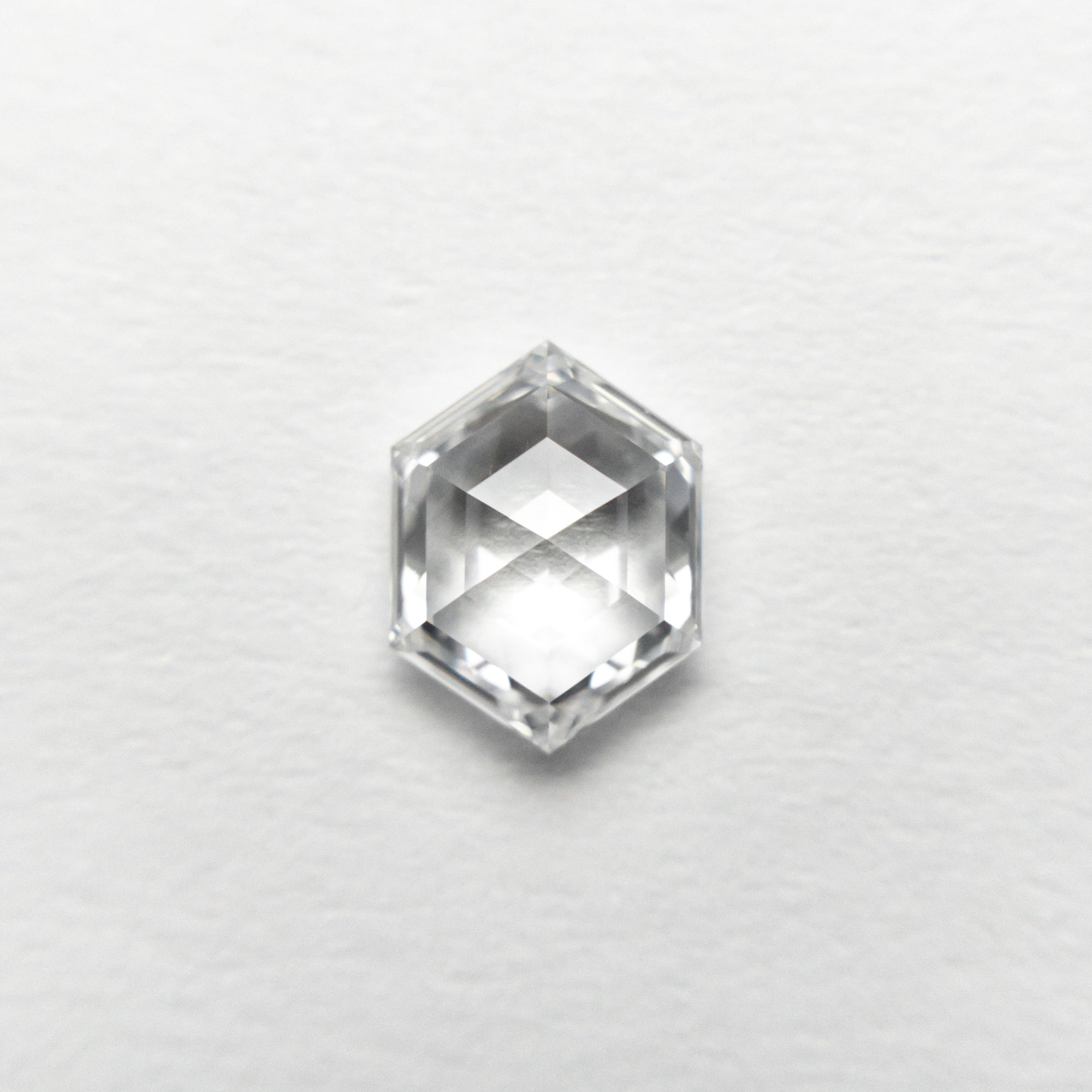 0.70ct 6.70x5.05x2.59mm VS1 D Hexagon Rosecut 19644-03