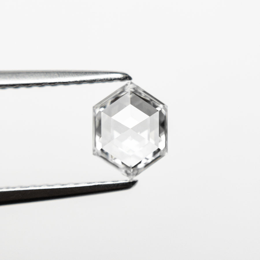 0.70ct 6.70x5.05x2.59mm VS1 D Hexagon Rosecut 19644-03