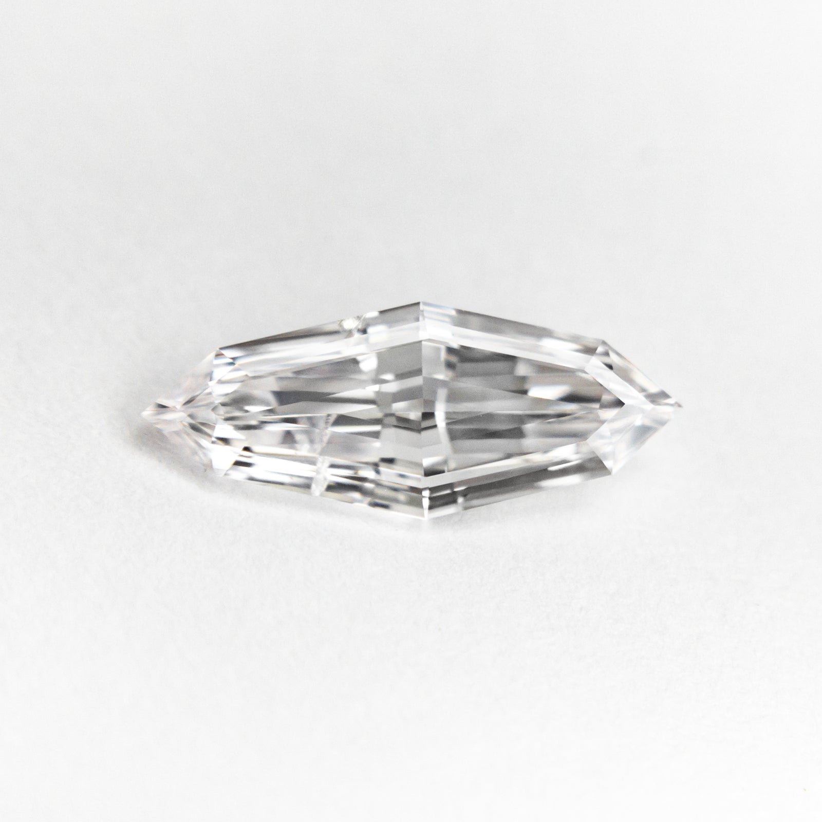 0.60ct 11.22x4.48x1.83mm SI1 F Geo Marquise Step Cut 19651-01