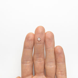 0.60ct 5.73x4.88x2.61mm VS J-K Hexagon Step Cut 19654-01