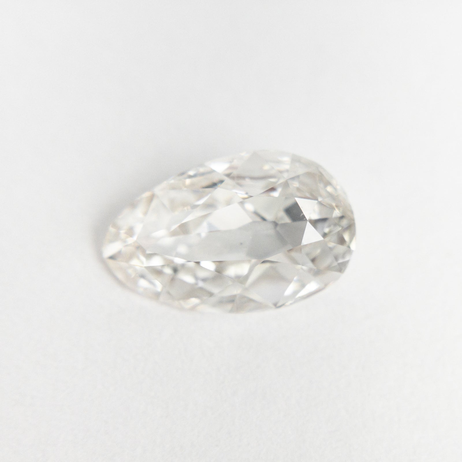 1.35ct 9.88x6.23x3.04mm GIA SI1 J Modern Antique Pear Brilliant 19728-01