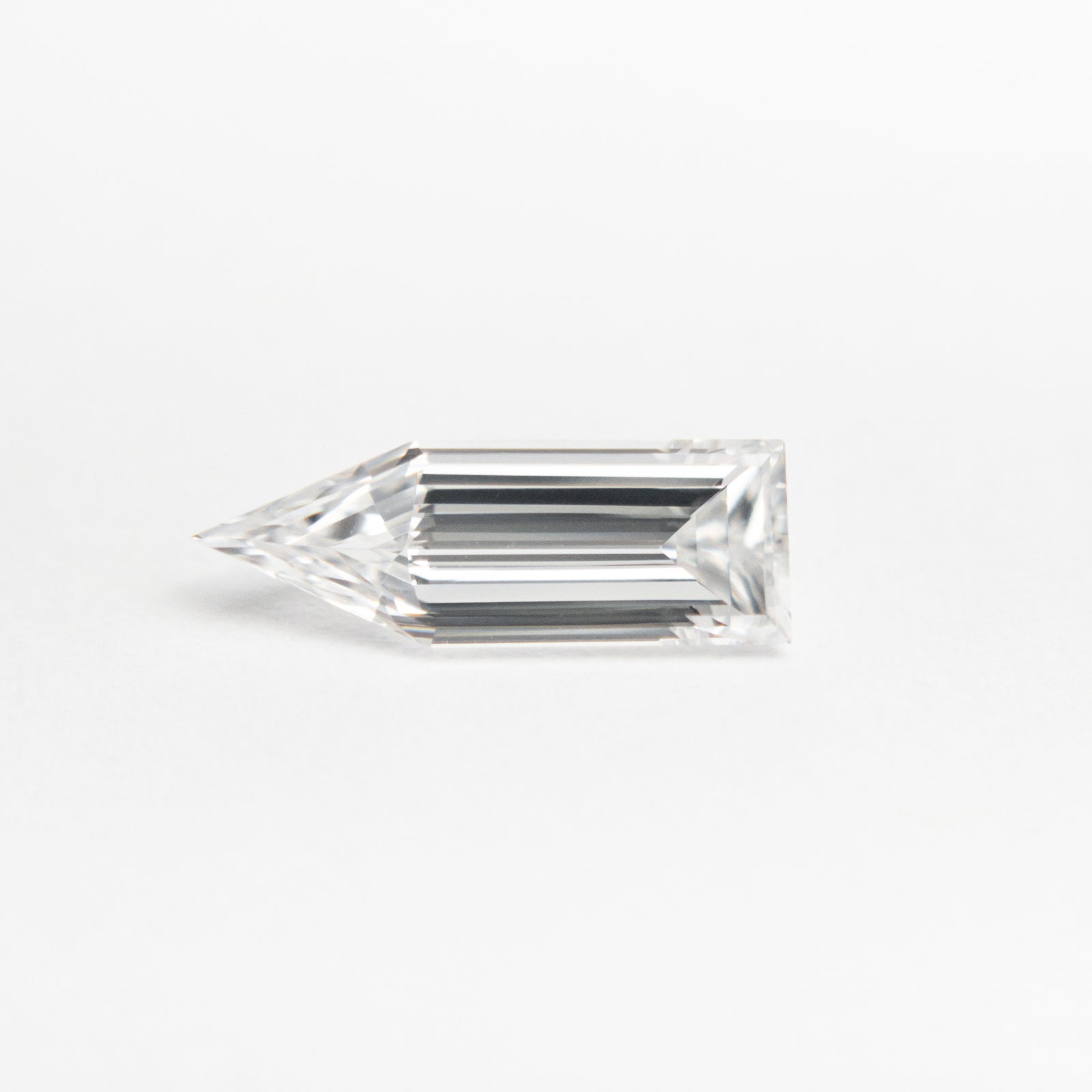 0.53ct 9.51x3.32x2.09mm GIA VVS2 D Pentagon Step Cut 19732-01
