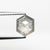 1.42ct 8.24x6.68x2.93mm Hexagon Rosecut 19742-04