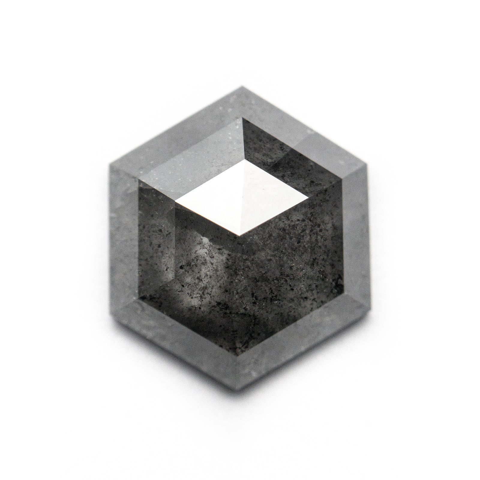 2.79ct 10.46x9.22x3.59mm Hexagon Rosecut 19742-13