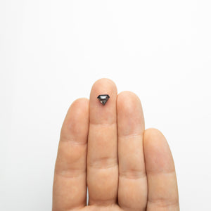 1.37ct 6.69x7.71x3.66mm Shield Rosecut 19744-20