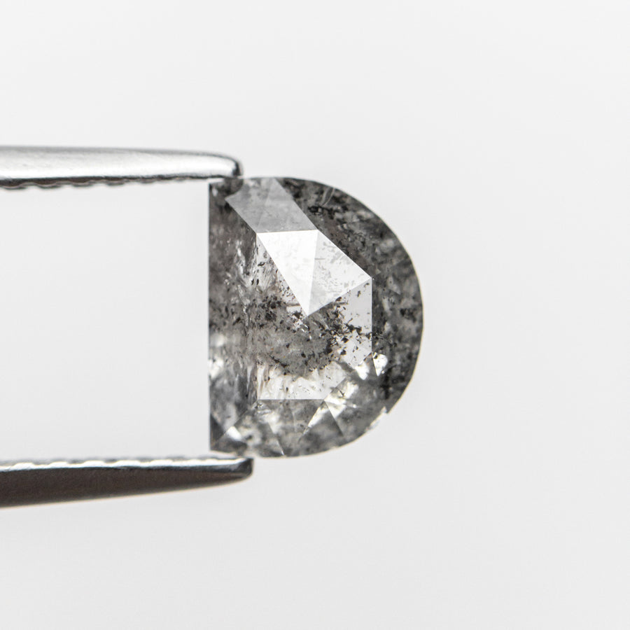 0.88ct 7.31x5.58x2.53mm Half Moon Rosecut 19744-25