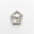 1.02ct 6.29x6.17x3.18mm Pentagon Rosecut 19744-36