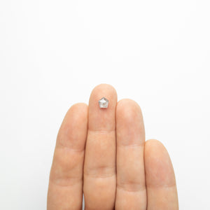 1.02ct 6.29x6.17x3.18mm Pentagon Rosecut 19744-36