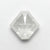 2.63ct 9.19x9.91x4.38mm Hexagon Rosecut 19752-12