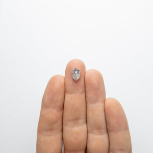 2.43ct 10.73x6.32x4.09mm Hexagon Rosecut 19752-15