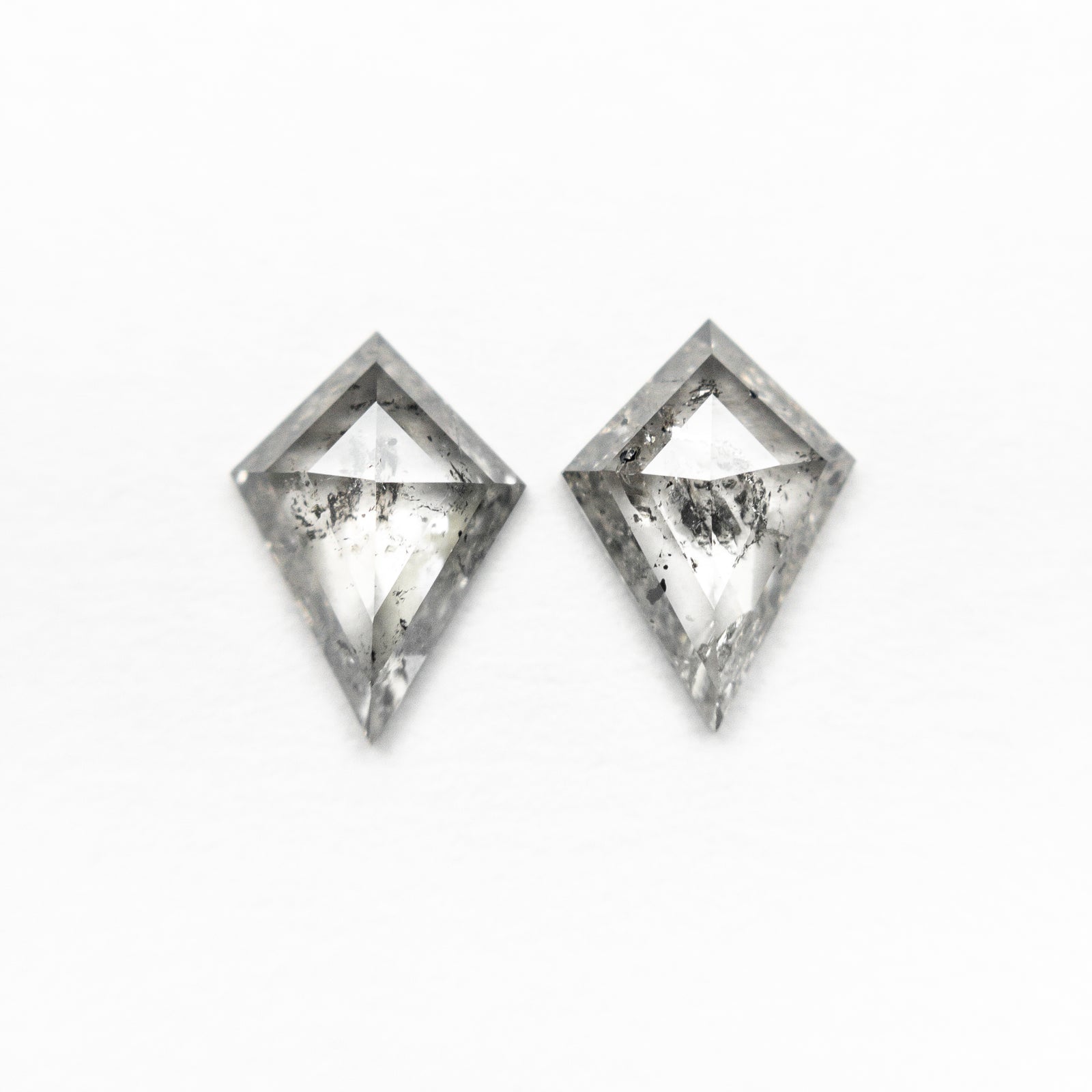 0.78cttw 2pc 7.26x5.18x1.91mm 7.23x5.15x1.78mm Kite Matching Pair Rosecut 19758-06