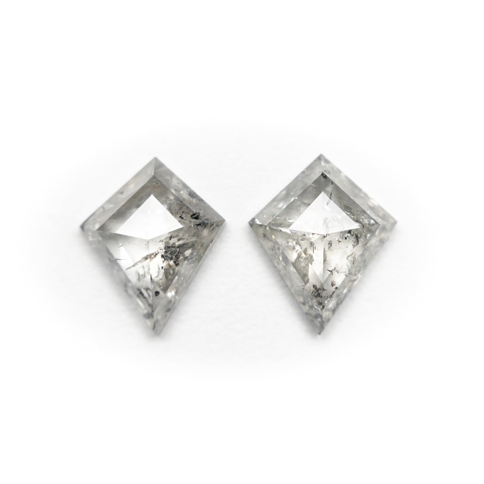 0.90cttw 2pc 6.70x5.50x2.01mm 6.79x5.57x2.14mm Kite Matching Pair Rosecut 19758-07