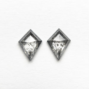 0.75cttw 2pc 6.46x4.78x1.96mm 6.46x4.81x1.96mm Kite Rosecut Matching Pair 19758-12