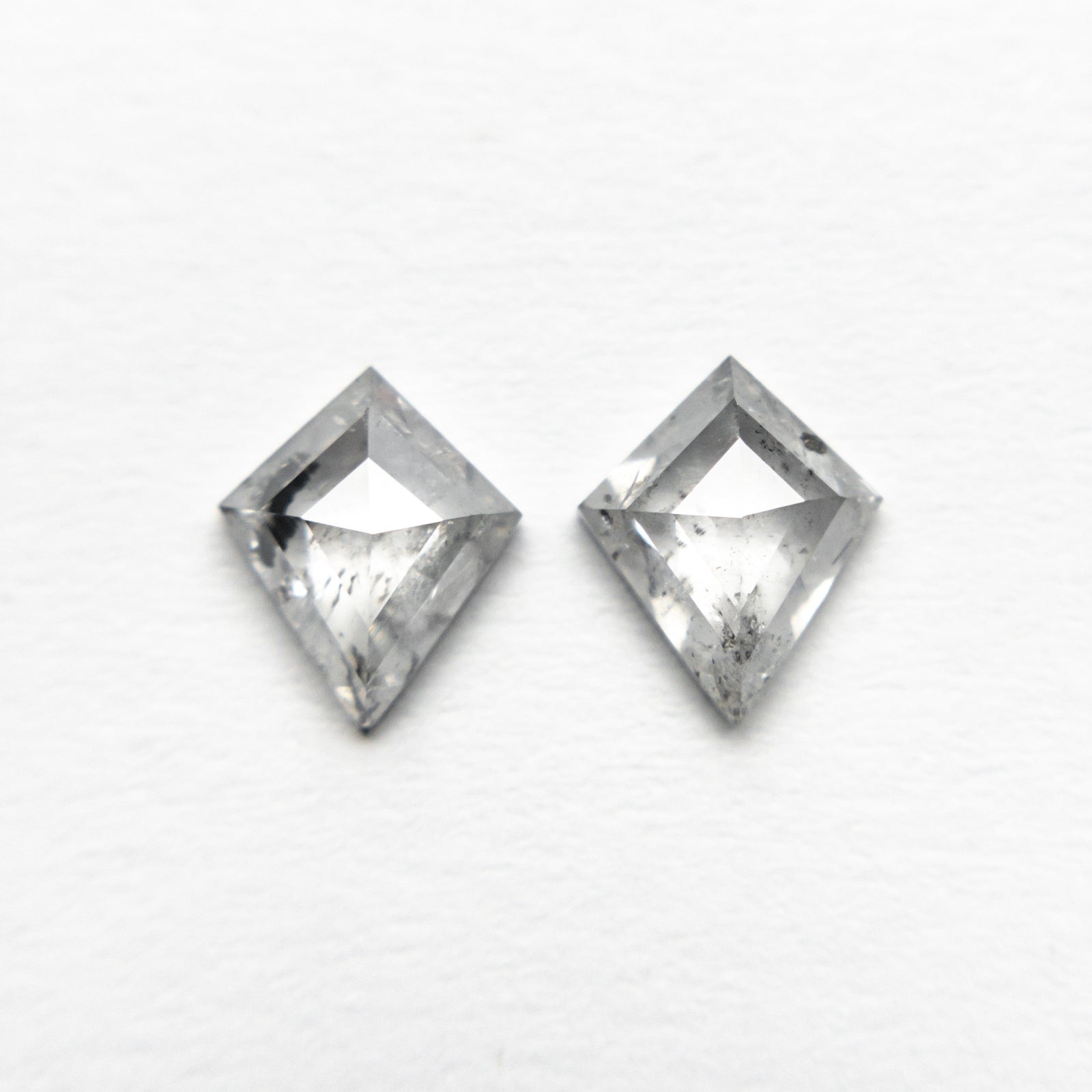 0.82cttw 2pc 6.16x5.12x2.10mm 6.20x5.10x2.01mm Kite Rosecut Matching Pair 19758-15