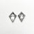 0.43cttw 2pc 5.85x4.26x1.47mm 5.50x4.09x1.69mm Kite Rosecut Matching Pair 19758-24