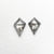 0.54cttw 2pc 6.24x4.09x1.94mm 5.87x4.26x1.45mm Kite Rosecut Matching Pair 19758-25