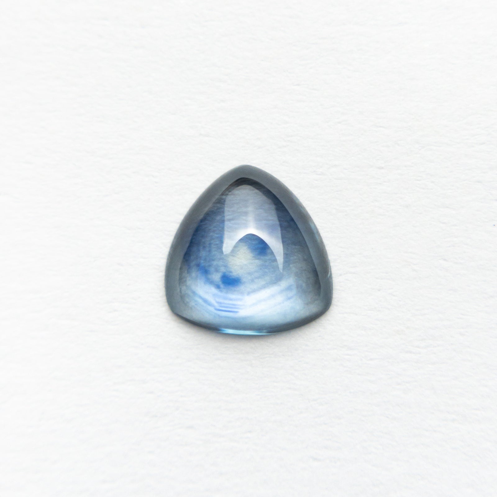 0.74ct 6.06x6.24x2.03mm Trillion Cabochon Cut Sapphire 19846-02