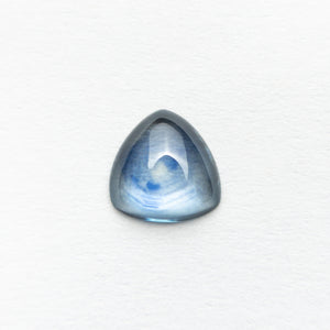 0.74ct 6.06x6.24x2.03mm Trillion Cabochon Cut Sapphire 19846-02