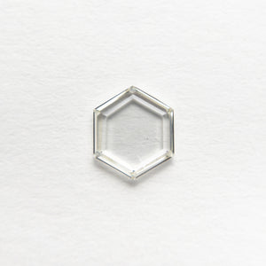 0.49ct 6.26x5.38x1.34mm SI2 J Hexagon Portrait Cut 19854-21