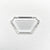 0.81ct 10.96x6.05x1.08mm SI1 G Trapezoid Portrait Cut 19854-25
