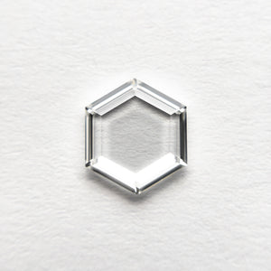 1.01ct 7.95x6.92x1.69mm VS2 G Hexagon Portrait Cut 19854-35
