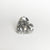 1.05ct 6.41x6.60x4.09mm Fancy Grey Heart Brilliant 19913-06