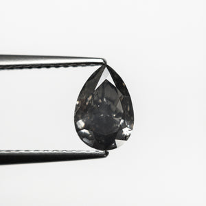 1.00ct 8.20x5.64x3.13mm Fancy Dark Grey Pear Brilliant 19913-12