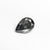 0.79ct 7.49x5.24x2.95mm SI2 Fancy Dark Grey Pear Brilliant 19923-02