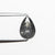 0.97ct 7.60x5.15x3.25mm SI2 Fancy Dark Grey Pear Brilliant 19923-03
