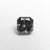 0.85ct 5.14x5.10x3.76mm SI1 Fancy Dark Grey Cut Corner Square Brilliant 19923-16