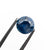 0.87ct 6.05x5.99x3.63mm Round Brilliant Sapphire 19937-04