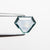 0.83ct 6.48x8.28x1.50mm Shield Portrait Cut Sapphire 19959-01