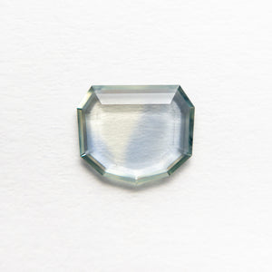 0.99ct 6.59x7.83x1.47mm Shield Portrait Cut Sapphire 19969-01