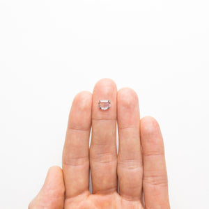 0.99ct 6.59x7.83x1.47mm Shield Portrait Cut Sapphire 19969-01