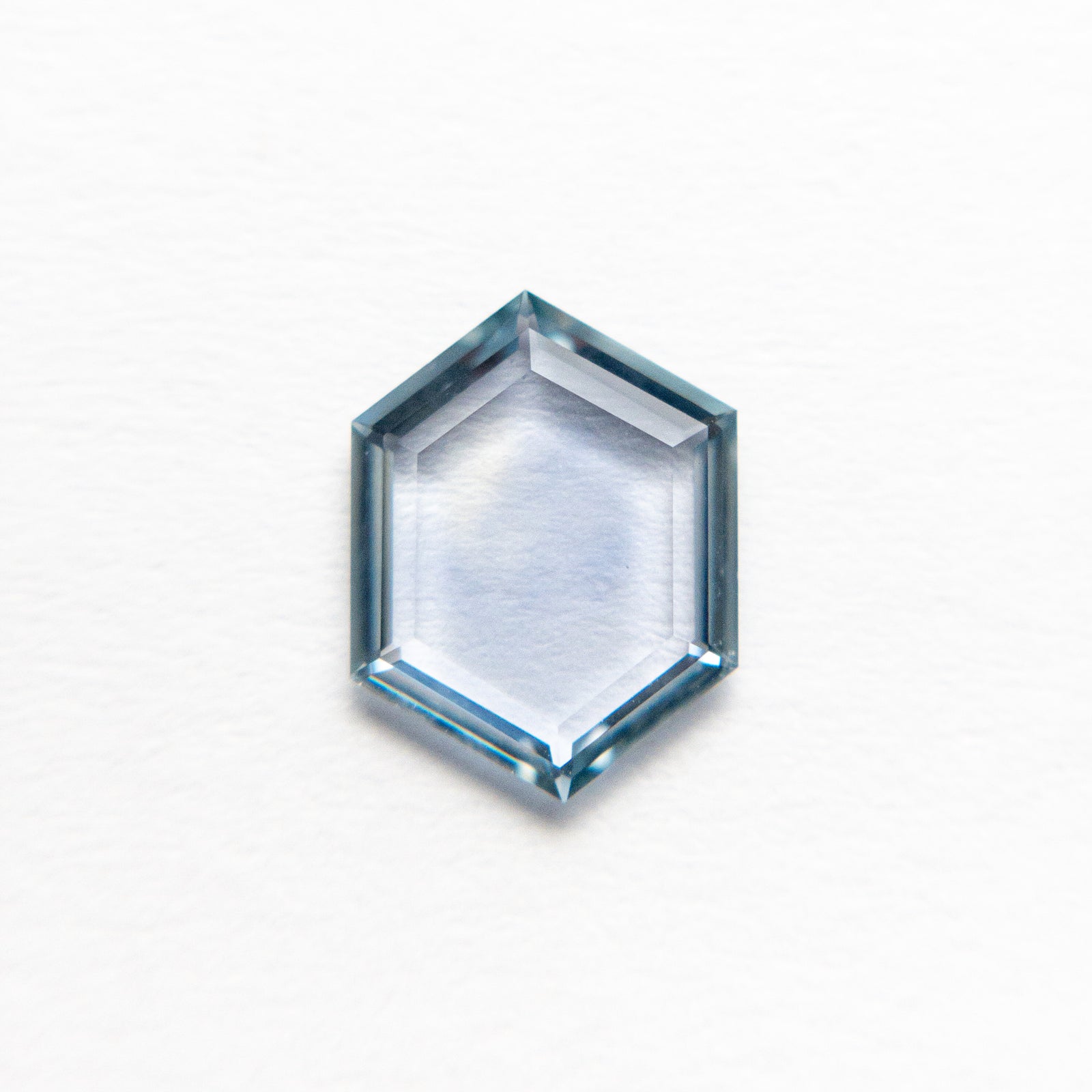 0.92ct 8.44x6.36x1.51mm Hexagon Portrait Cut Sapphire 19971-01