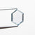 0.92ct 8.44x6.36x1.51mm Hexagon Portrait Cut Sapphire 19971-01