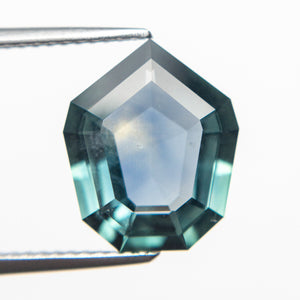 4.32ct 12.54x10.46x4.16mm Shield Step Cut Sapphire 19975-01