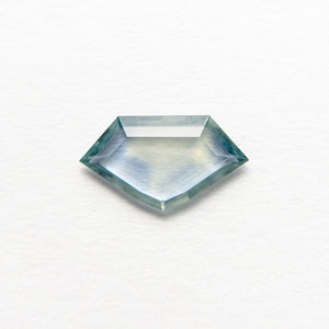0.68ct 5.27x9.41x1.44mm Shield Portrait Cut Sapphire 19989-01