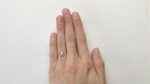 1.63ct 9.46x7.07x2.73mm Pear Rosecut 18293-10