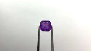 2.09ct 7.05x6.77x4.60mm Cut Corner Rectangle Brilliant Sapphire 21642-01