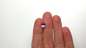 2.56ct 8.65x7.13x5.18mm Oval Brilliant Sapphire 19958-01