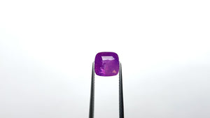3.52ct 8.28x8.26x5.22mm Cushion Brilliant Sapphire 22930-01